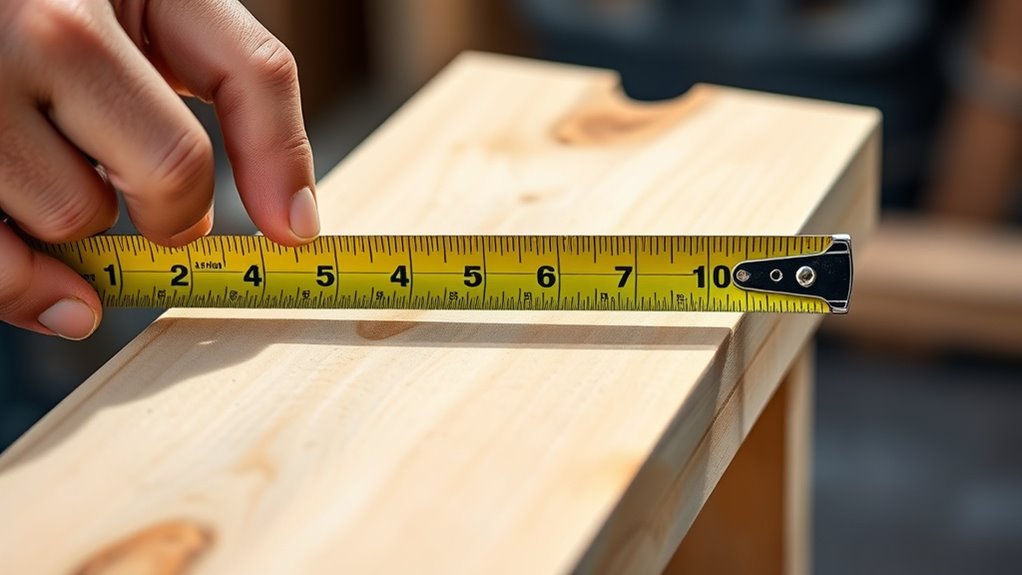 calibrate and maintain tape measure