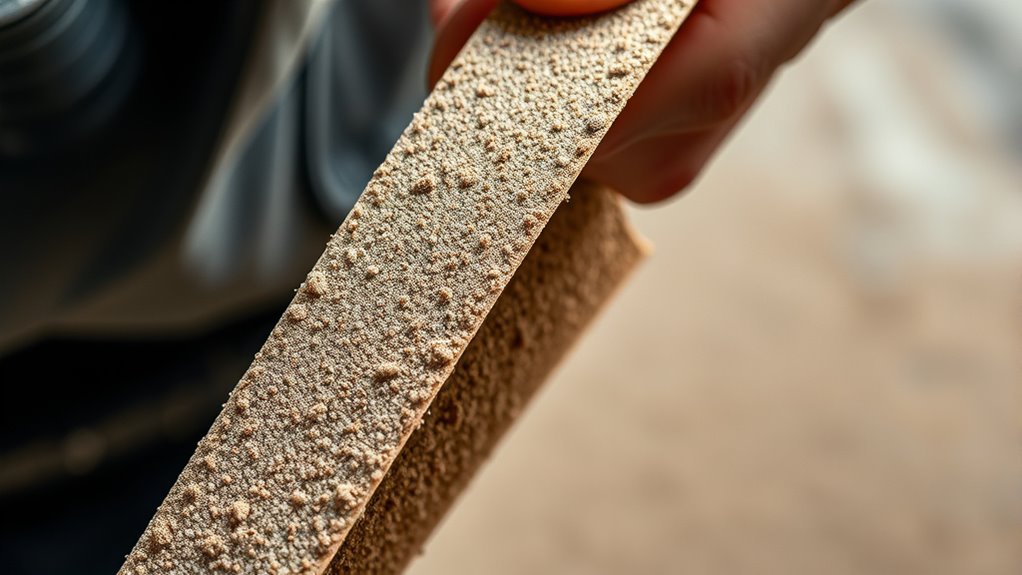 choose appropriate grit carefully