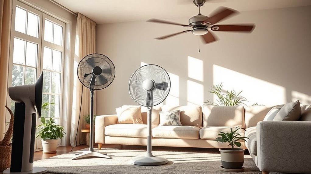 choose fan based on needs