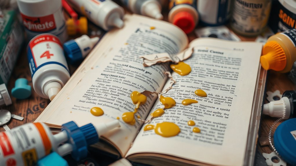 choose suitable adhesive carefully