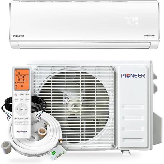 PIONEER Diamante Mini-Split Air Conditioner Inverter Heat Pump