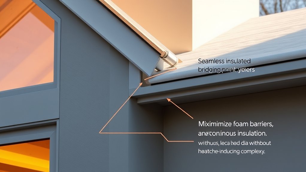 effective thermal bridge prevention