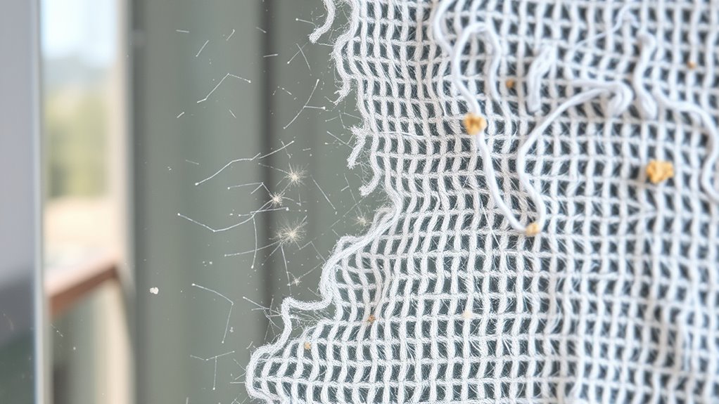electrostatic dense fine fibers