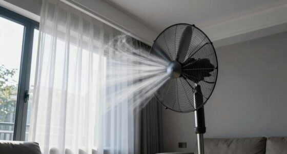 fan size does not guarantee airflow