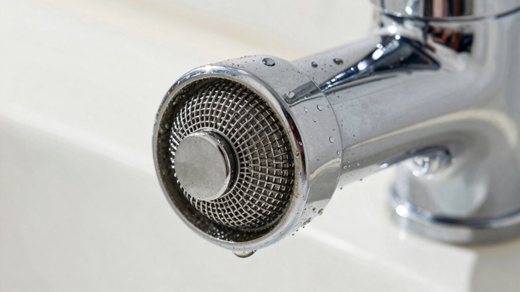 faucet aerator reveals history