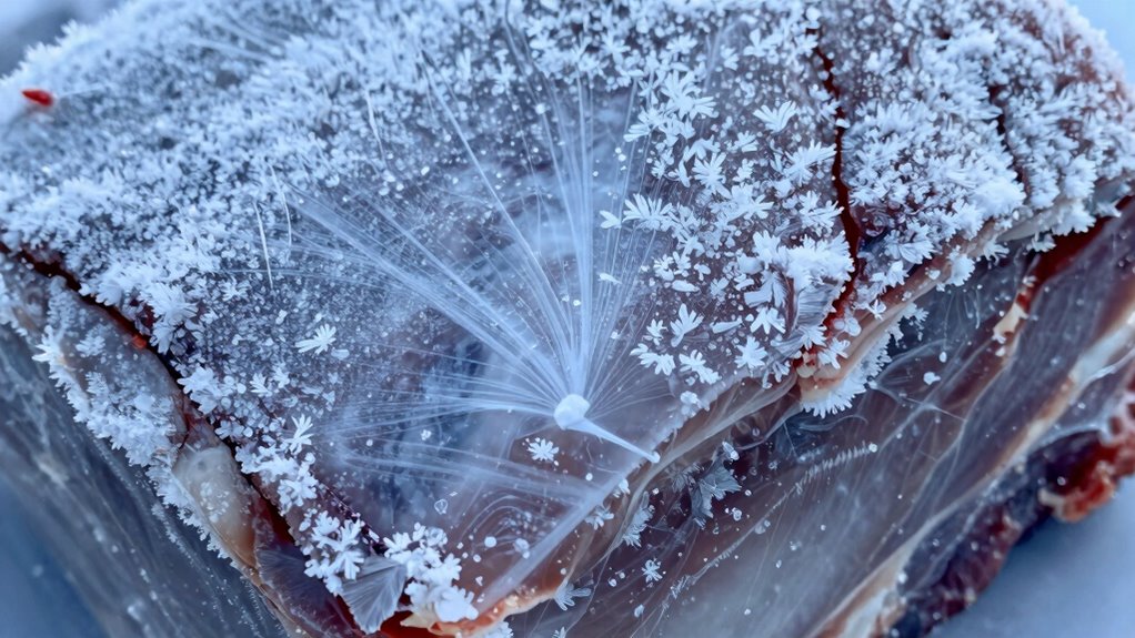 freezer burn is physics