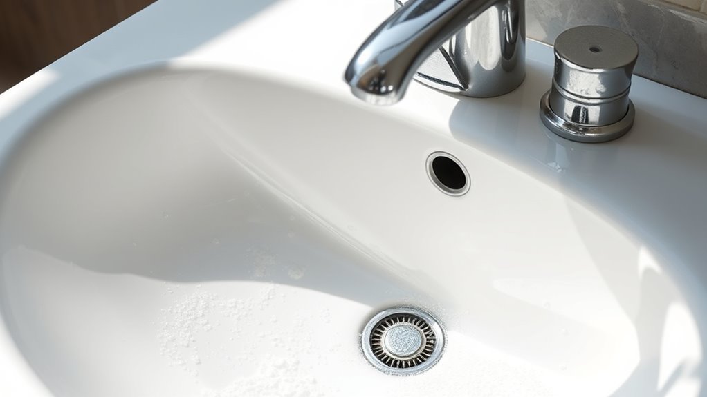 hard water mineral deposits