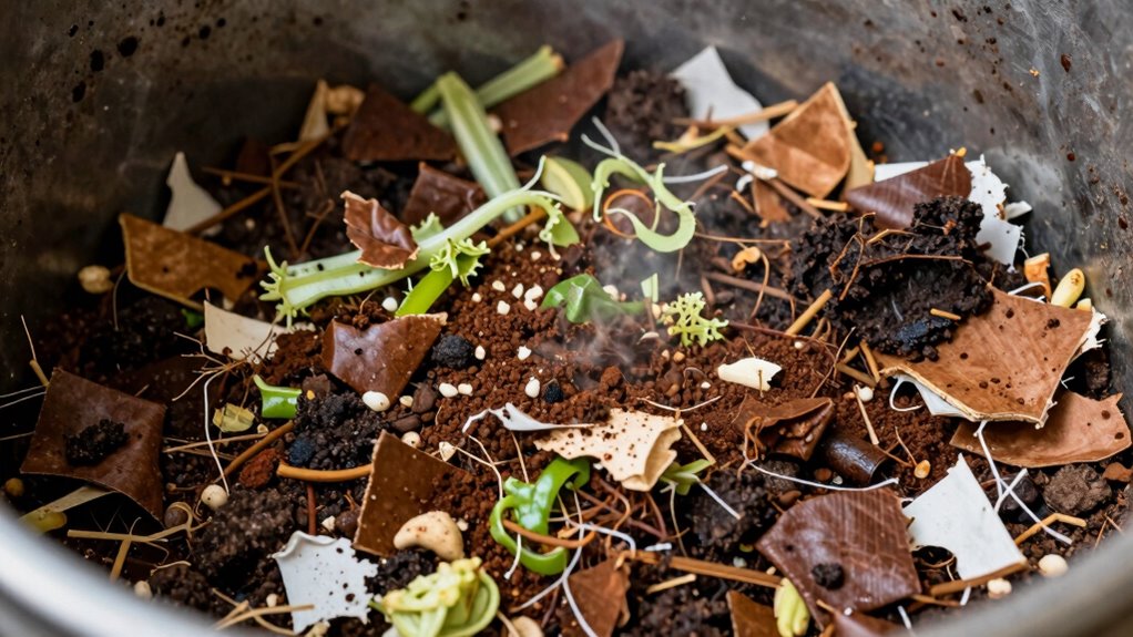 incorrect compost ratio smell