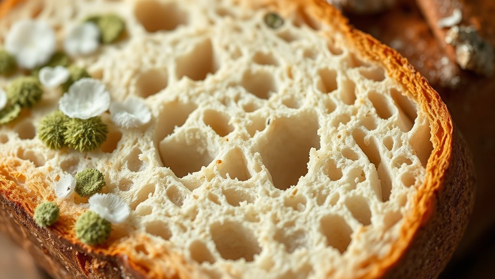 mold bacteria and staling