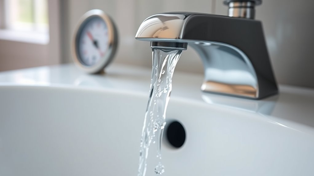 monitor and maintain water pressure