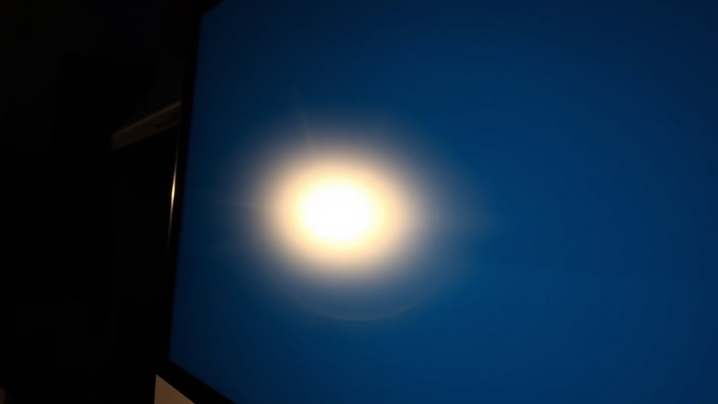 optimal screen brightness and contrast