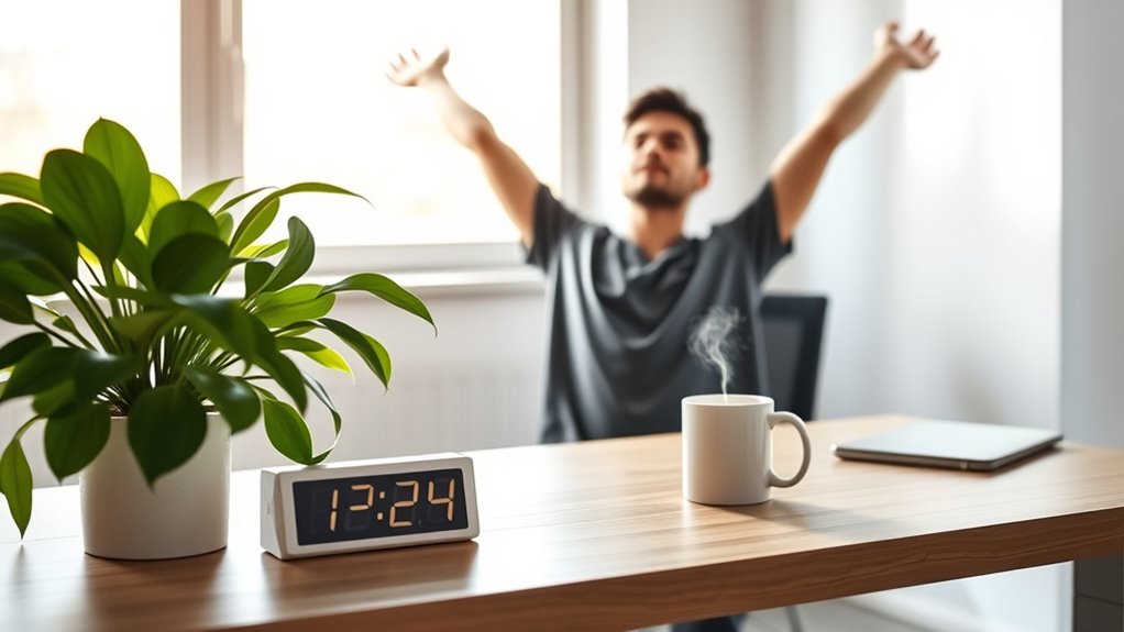 optimize break timing and activities
