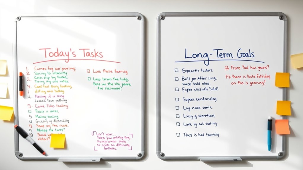 organize prioritize review focus