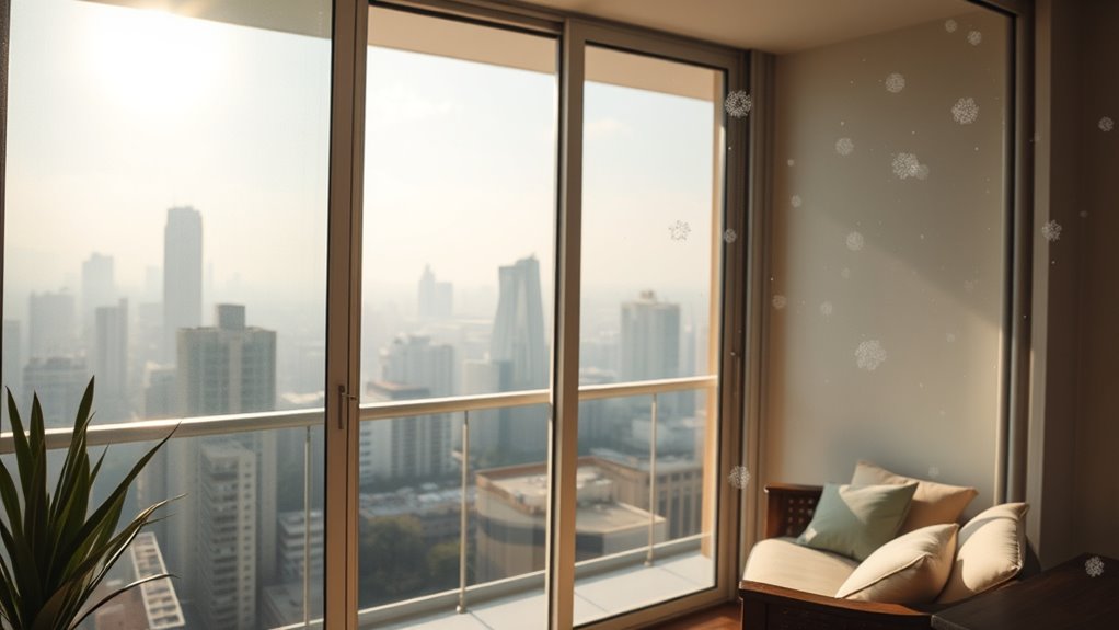 outdoor air contamination entry