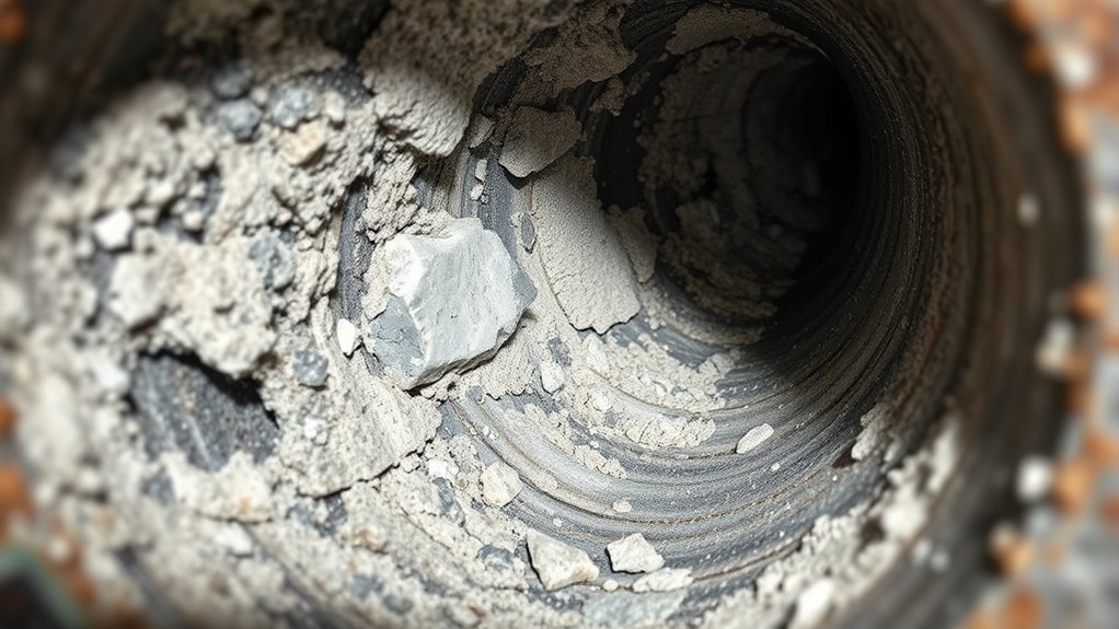 pipe deterioration from scale buildup