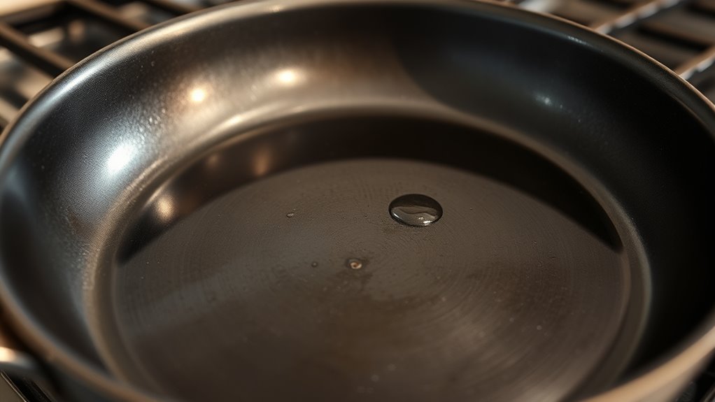 preheat pan for nonstick