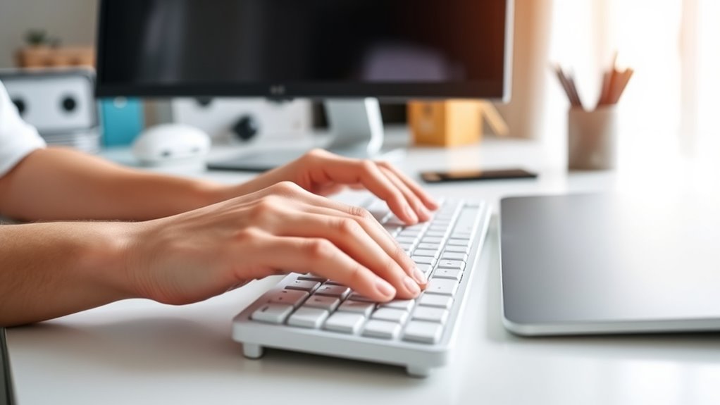 proper ergonomic wrist positioning