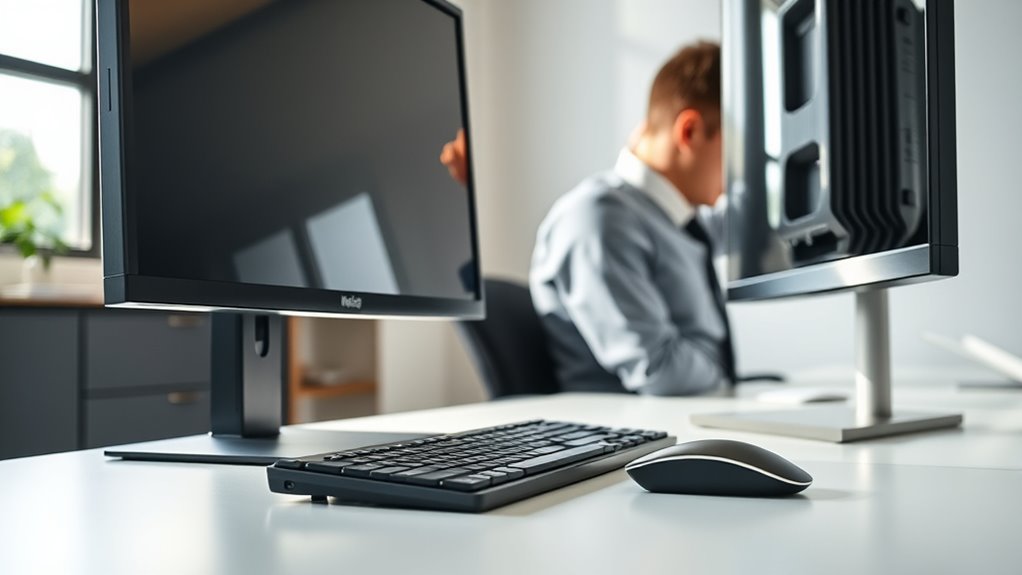 proper monitor height alignment