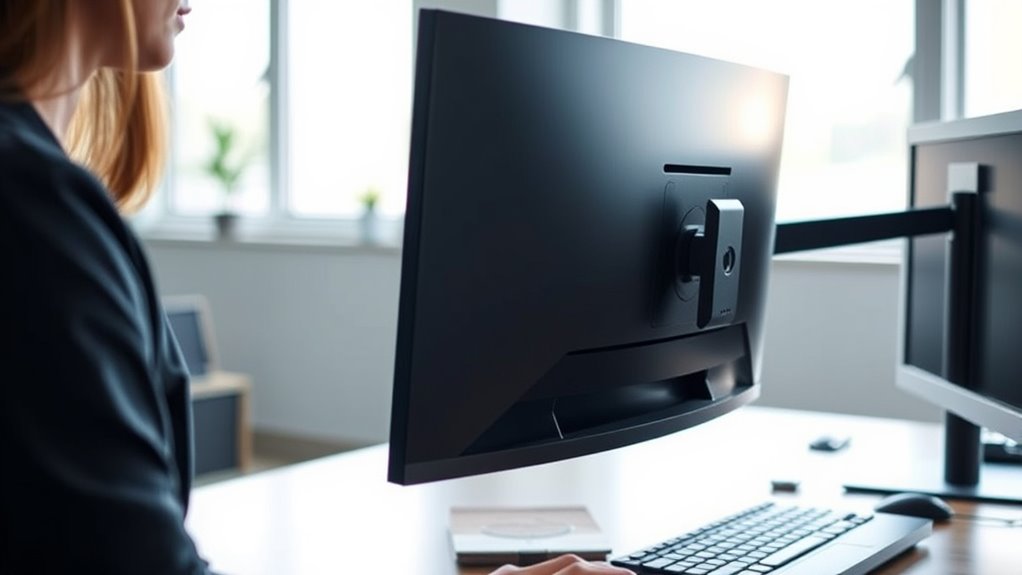 proper monitor height setup
