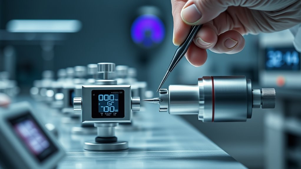 regular calibration and monitoring