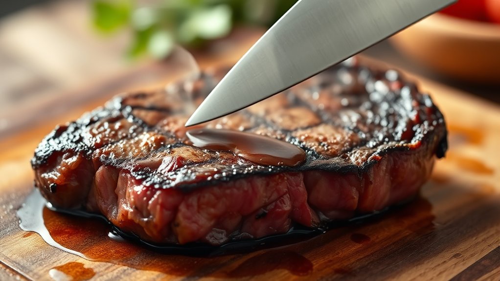 rest meat before slicing