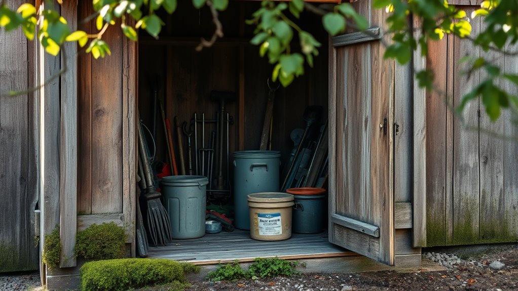 signs of outdoor moisture damage