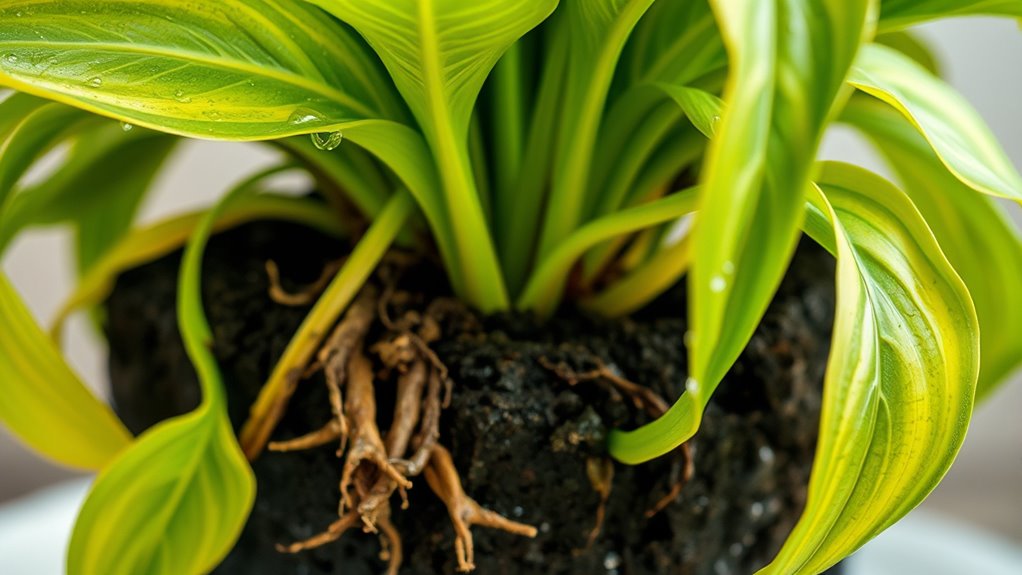 signs of overwatering damage