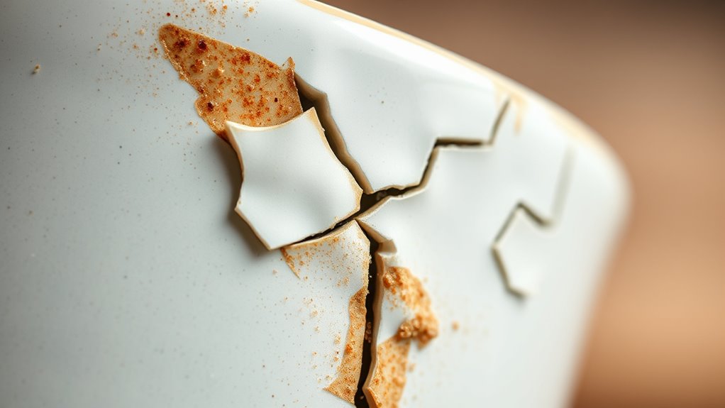 surface contamination and improper application