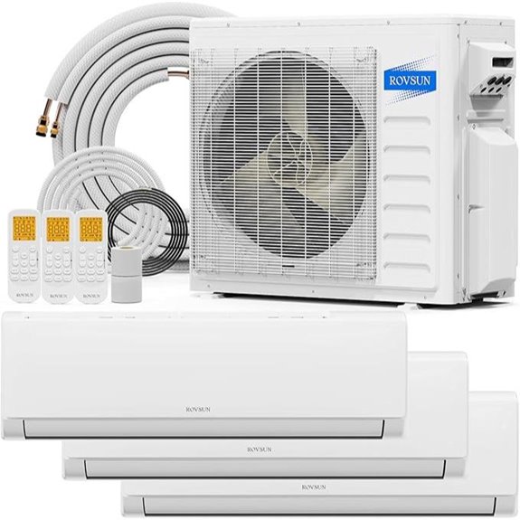 three zone 28000 btu hvac