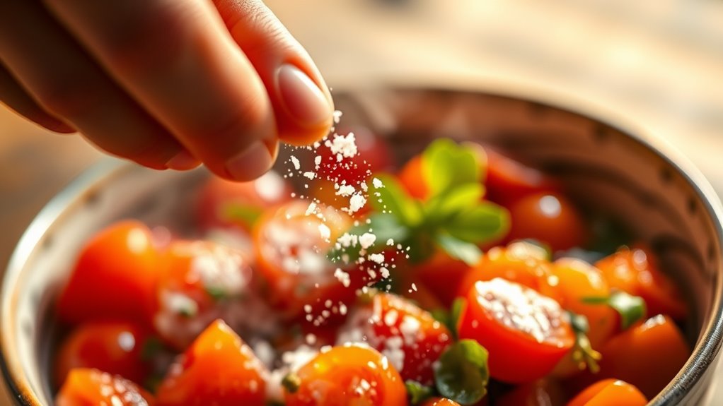 timing tasting flavor balance