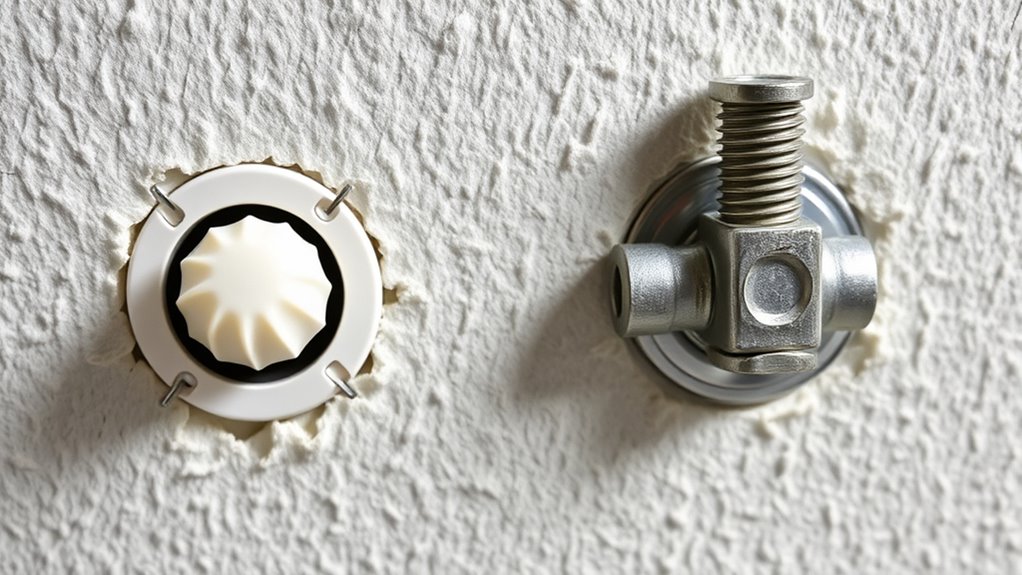 use heavy duty wall anchors