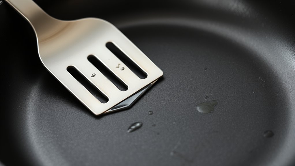 use proper utensil materials