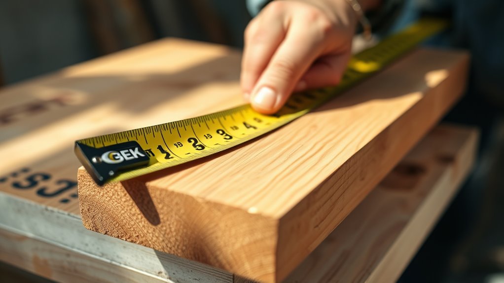 verify measurements before cutting