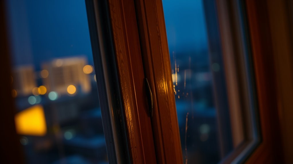 window frame and seal integrity