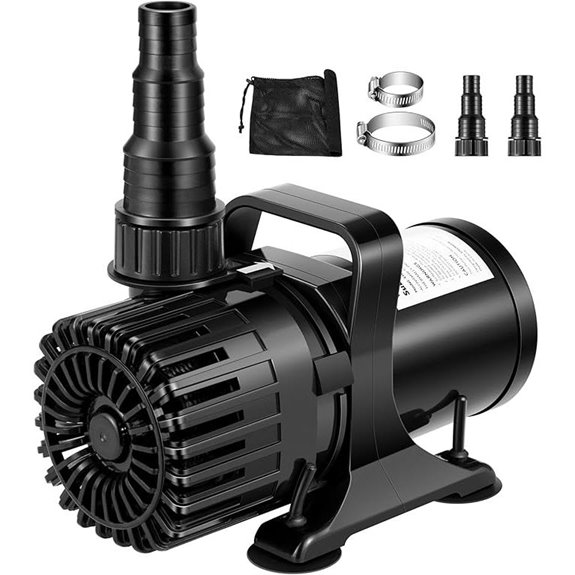 VIVOHOME 100W Submersible Water Pump with Adjustable Outlet