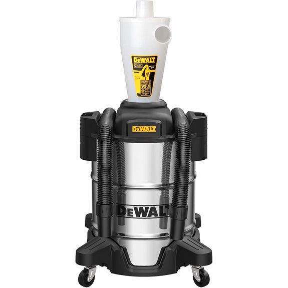 Dewalt 10 Gal Stainless Steel Dust Separator Cyclone