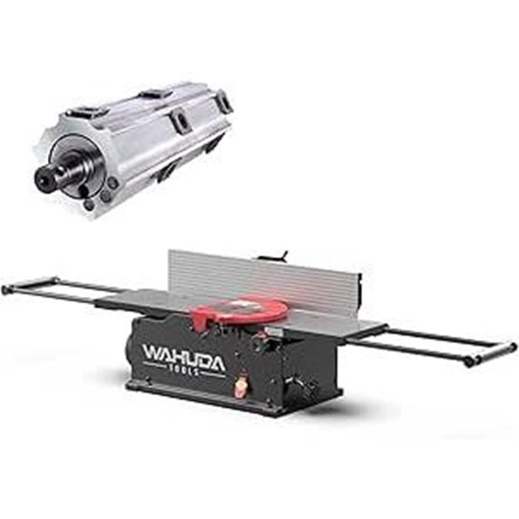 Wahuda 10-inch Benchtop Wood Jointer with Extensions