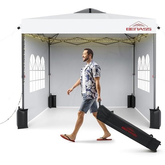10x10 Pop Up Canopy with Sidewalls