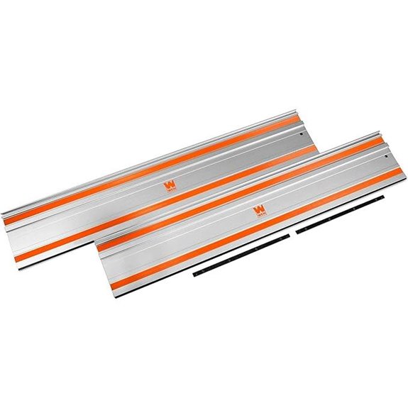 WEN CT9110 110-Inch Track Saw Track Guide Rail and Adapters