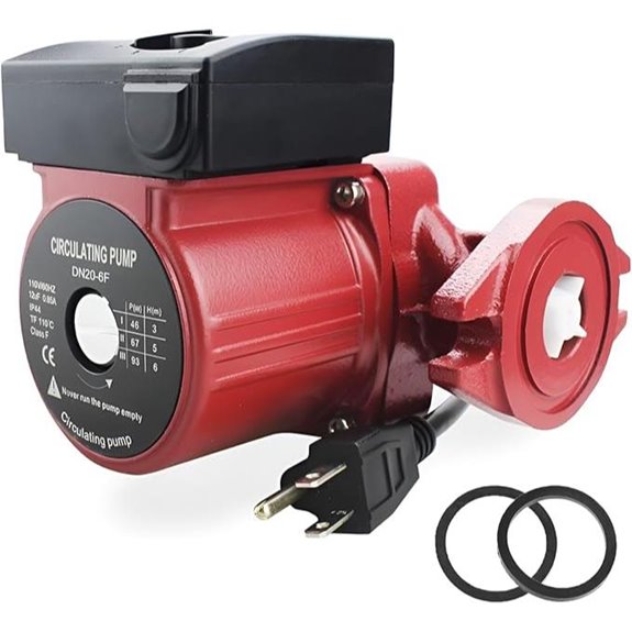 BACOENG 115V 1 FNPT Hot Water Recirculating Pump