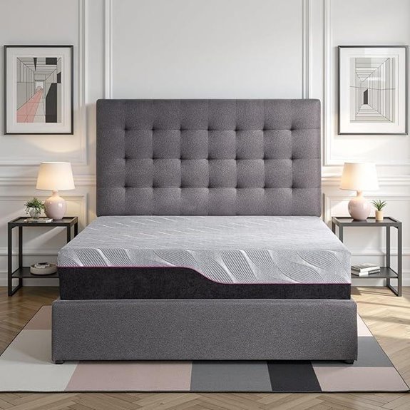 11-Inch Copper Gel Memory Foam Mattress