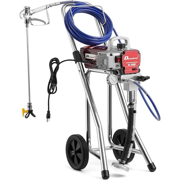 1200W Airless Paint Sprayer with Extension Rod