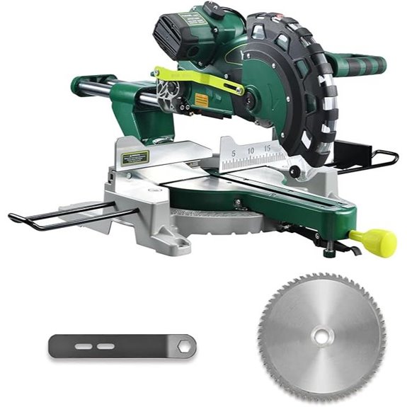 12-Inch Sliding Miter Saw with Laser Guide