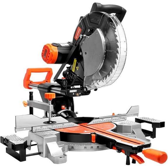 12-Inch Dual-Bevel Miter Saw with Laser Guide