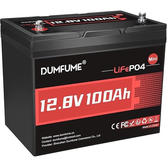 12V 100Ah Lithium Battery with BMS for Solar/RV