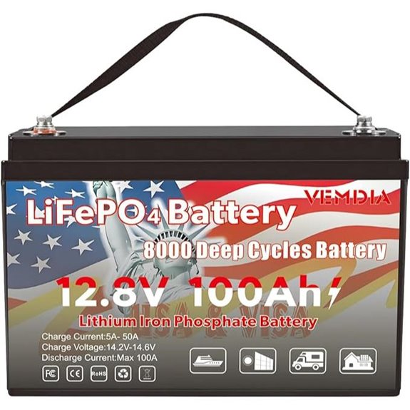 12V 100AH Lithium Iron Phosphate Battery