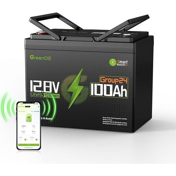 12V 100Ah Bluetooth Lithium Battery for Solar and Backup