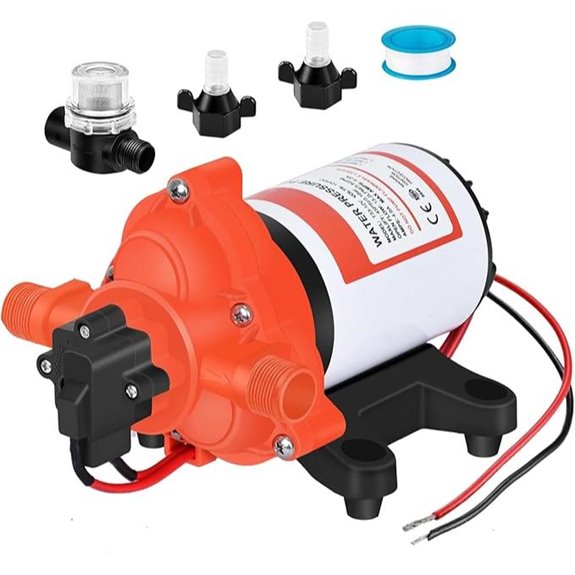 DC 12V RV Water Pump 3.5GPM 45PSI