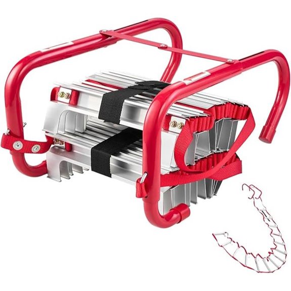 VEVOR 13FT Retractable Fire Escape Ladder