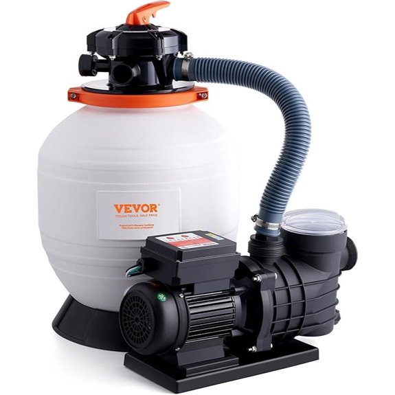 Vevor 14-inch Pool Sand Filter Pump System